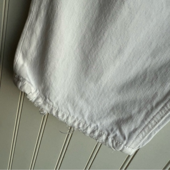 AGOLDE  Size 26 90's Crop Jeans in Element White - Picture 4 of 8